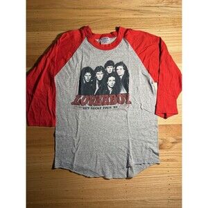 Vintage 80s Loverboy 1982 Get Lucky Tour Shirt Size M Hanes